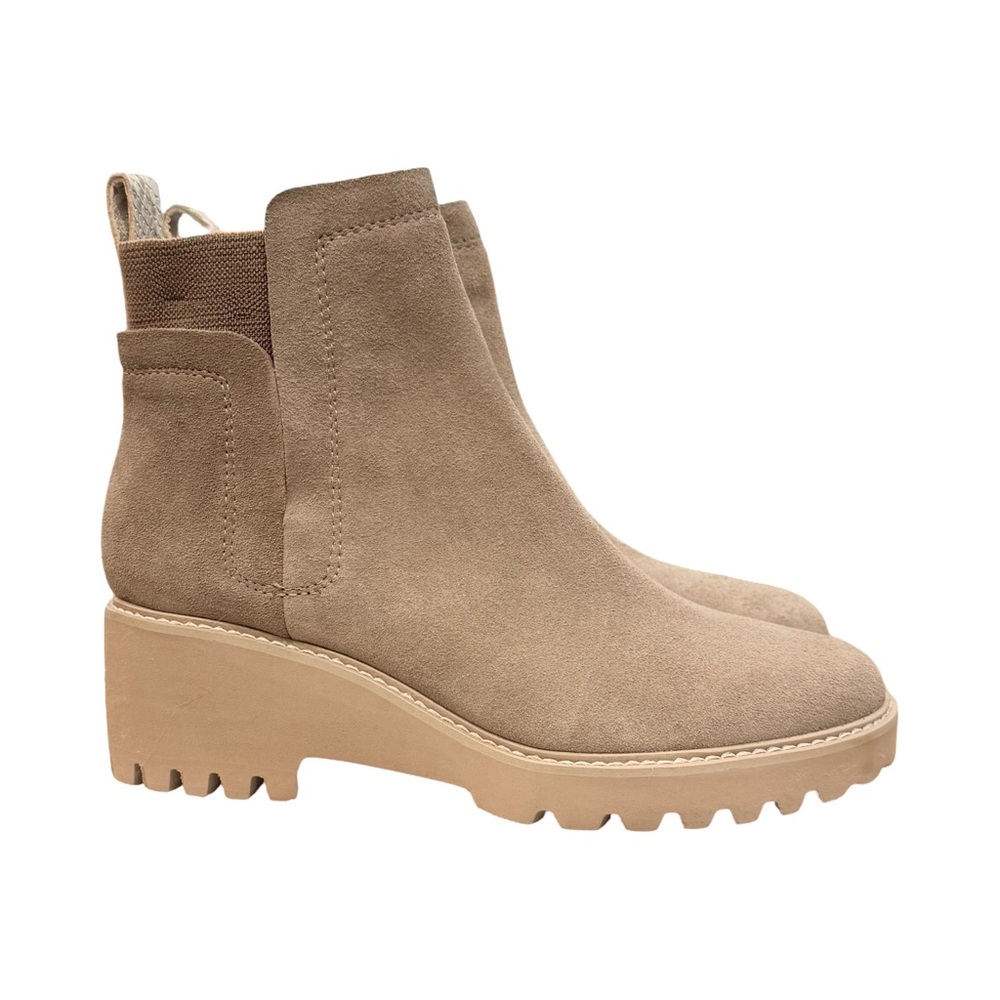 DOLCE VITA
Haily Suede Pull-On Block Heel Boots
Chunky Chealsey Booties NWOT
